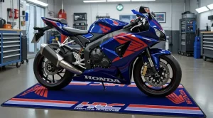 décoration TAPIS moto HONDA HRC